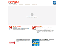 Tablet Screenshot of fuwell.com.sg